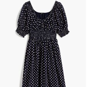 Madewell Shibori Midi Dress - Polkadot